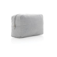 Carica l&#39;immagine nel visualizzatore di Gallery, pochette e beauty case personalizzate in canapa riciclato colore grigio_grigio 121753795 VAR02
