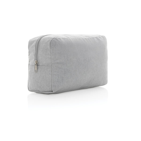 pochette e beauty case personalizzate in canapa riciclato colore grigio_grigio 121753795 VAR02