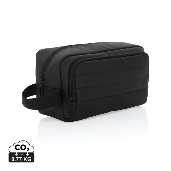 Carica l&#39;immagine nel visualizzatore di Gallery, pochette e beauty case personalizzate in rpet, rpet colore nero_nero 121753803 DET08
