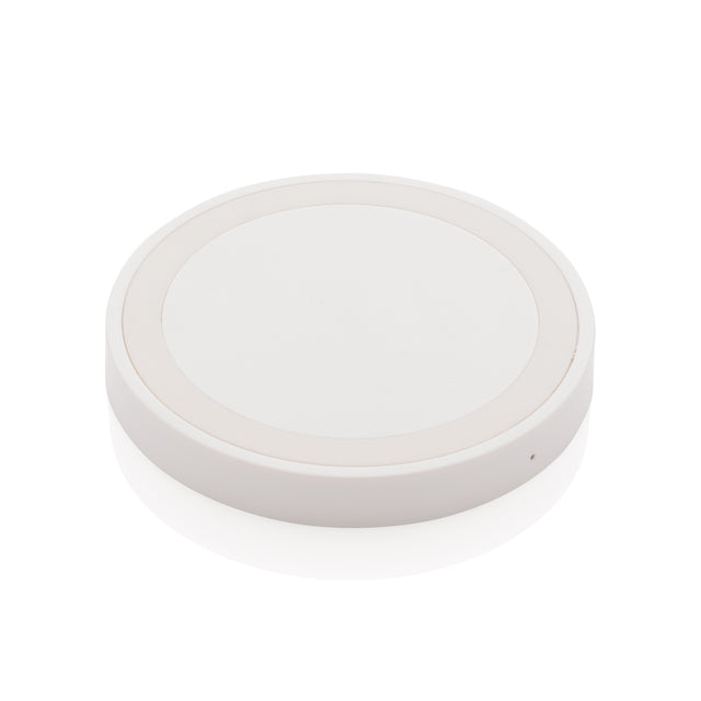 caricabatteria wireless da personalizzare in abs colore bianco_bianco 121702601 VAR02