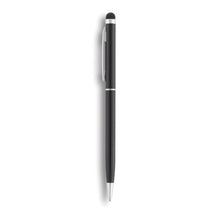 Carica l&#39;immagine nel visualizzatore di Gallery, biro touchscreen per tablet personalizzate in alluminio, gomma colore nero_nero 121732779 DET03
