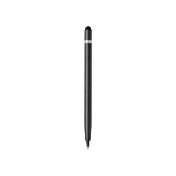 biro touchscreen per tablet personalizzate in alluminio, pp colore grigio_grigio 121732811 VAR01