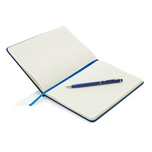 Carica l&#39;immagine nel visualizzatore di Gallery, taccuini e block notes personalizzati in carta, acciaio inossidabile colore blu-navy_blu 121749048 DET03
