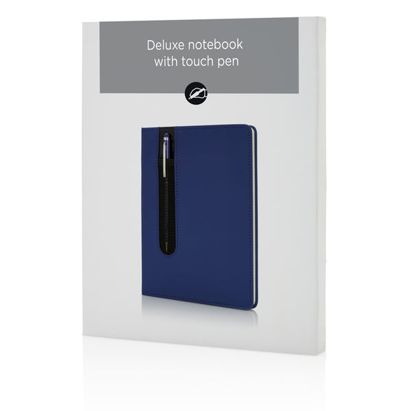 Carica l&#39;immagine nel visualizzatore di Gallery, taccuini e block notes personalizzati in carta, acciaio inossidabile colore blu-navy_blu 121749048 DET08
