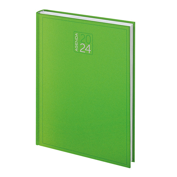 agenda promozionale 2024 in gommato lime 041692180 VAR03